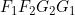 Rendered by QuickLaTeX.com F_{1}F_{2}G_{2}G_{1}