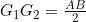 Rendered by QuickLaTeX.com G_{1}G_{2} = \frac{AB}{2}