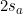Rendered by QuickLaTeX.com 2s_{a}