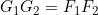 Rendered by QuickLaTeX.com G_{1}G_{2} = F_{1}F_{2}