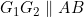 Rendered by QuickLaTeX.com G_{1}G_{2} \parallel AB