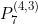P_{7}^{(4,3)}