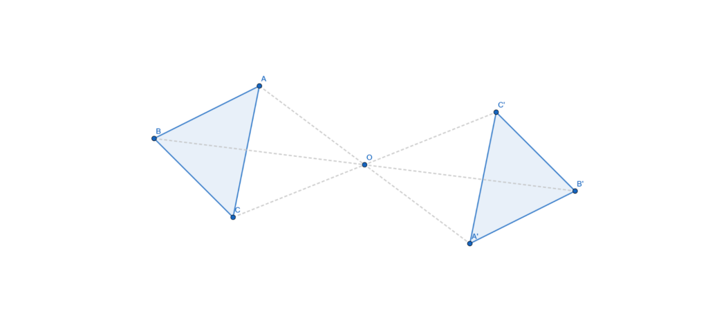 Középpontos tükrözés